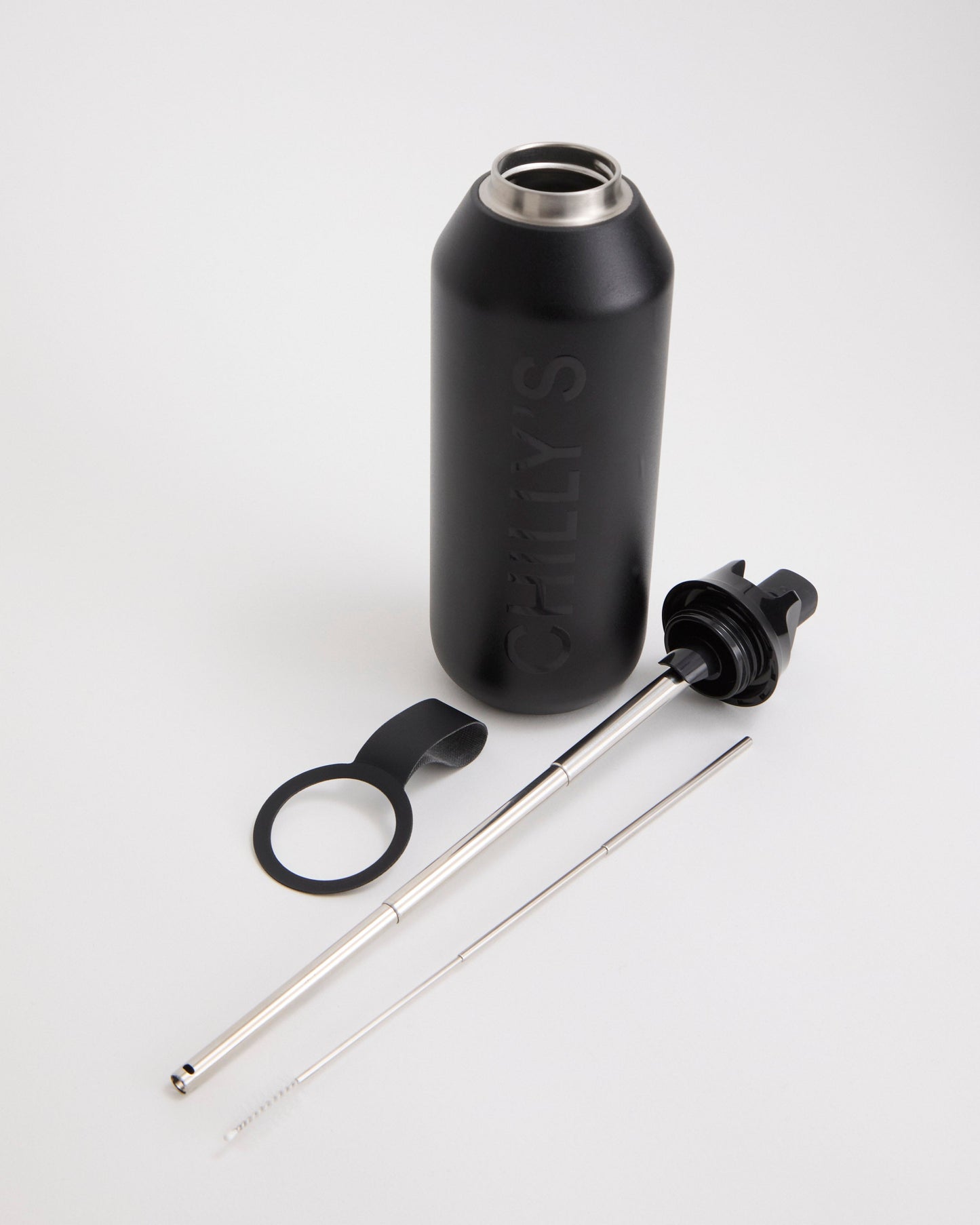 Abyss Black Flip Bottle