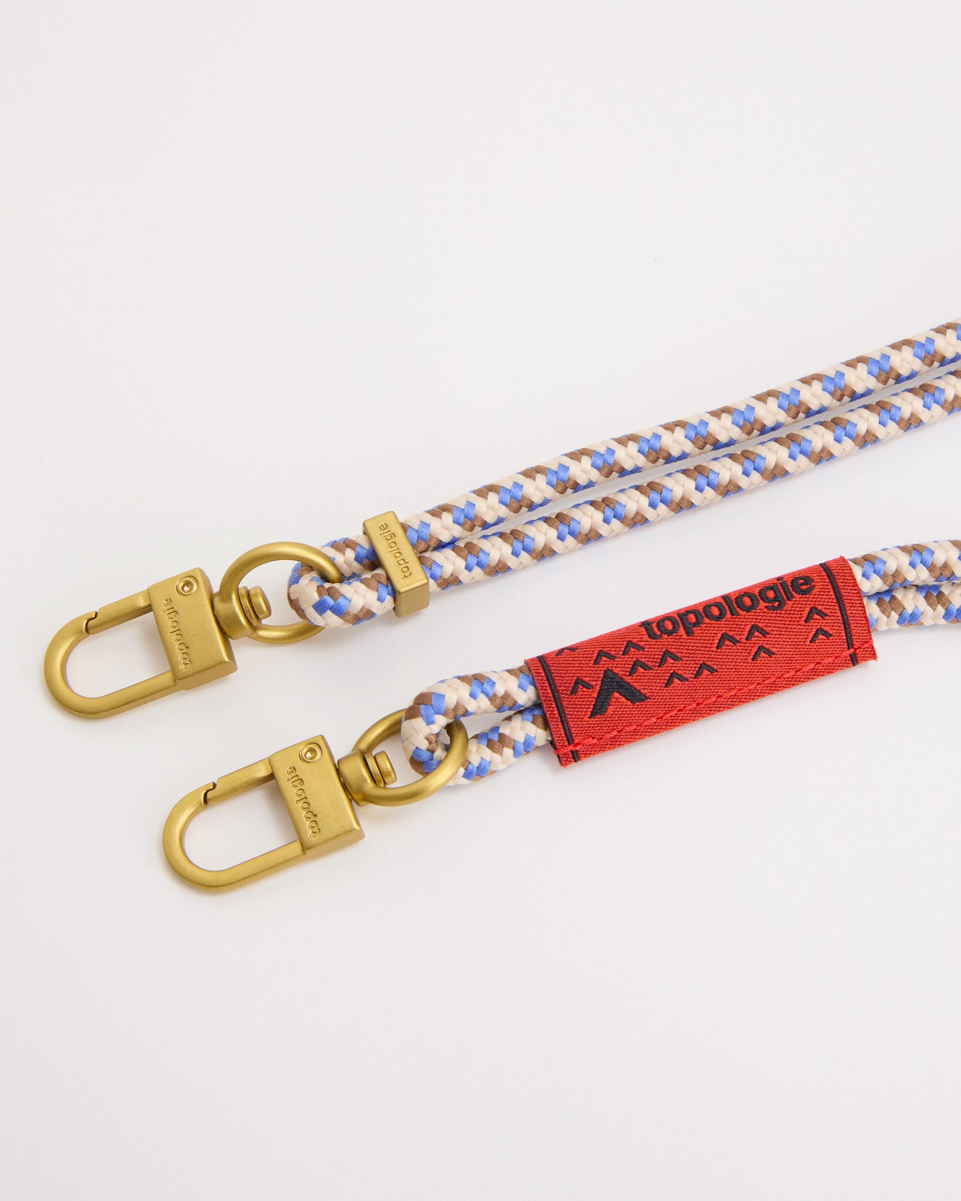 Topologie Beige Purple Bottle Rope Strap