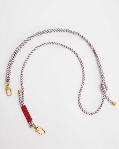 Topologie Beige Purple Bottle Rope Strap