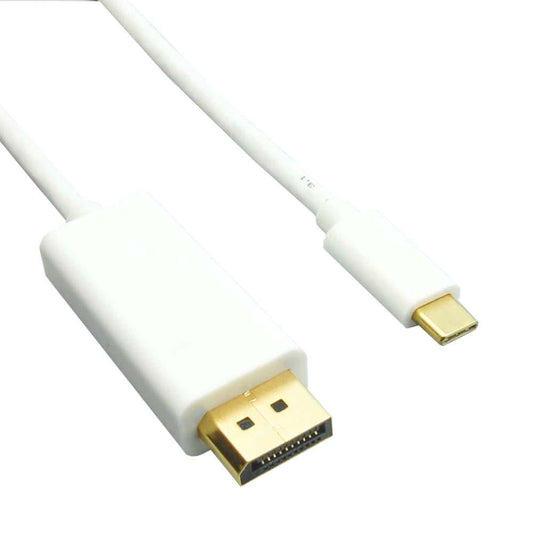 USB Type C to DisplayPort Male Cable 4K 60Hz