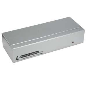 Pro Series 4Way VGA Splitter 450MHz Max 2048x1536 Resolution