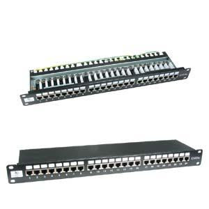 Cat.6 110 Type 24Port Shielded Patch Panel UL