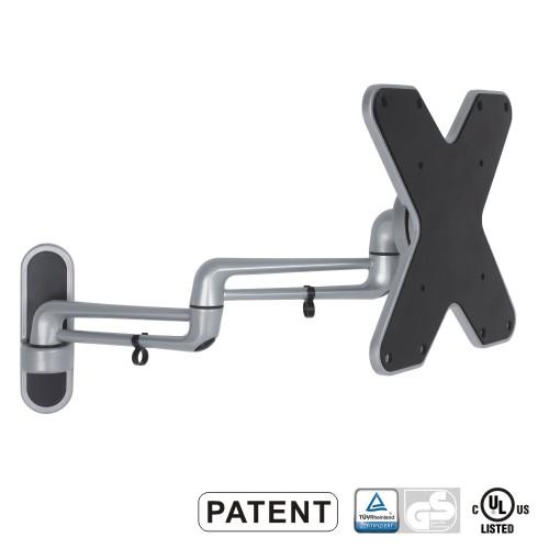 Swivel LED LCD TV Mount for 23~42" w/11" Arm 200mm VESA UL, EAT2-222