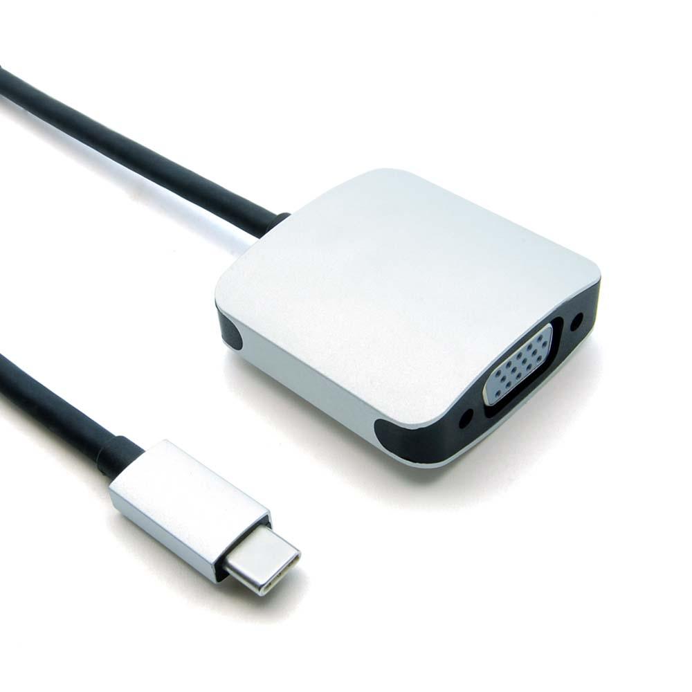 6-Inches USB Type C Male to VGA Female