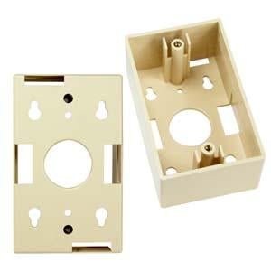 Surfacemount Box for Wall Plate White