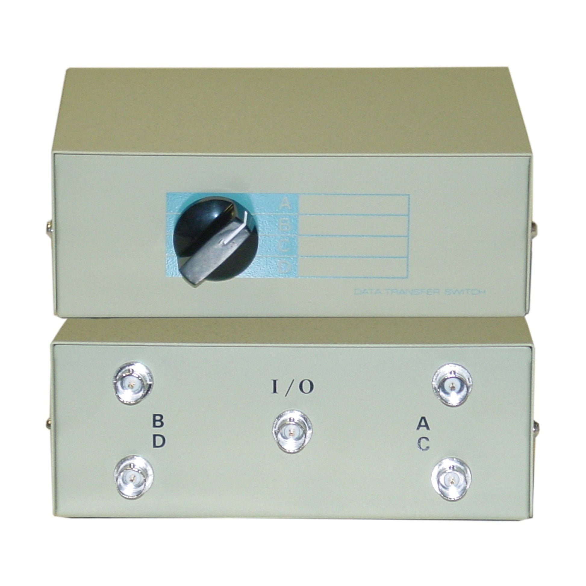 ABCD 4 Way Manual Switch Box, BNC Female