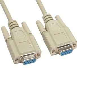 25Ft DB9 Female to Female Serial Cable