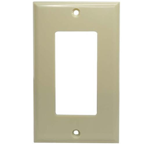 Single Gang Decora Wall Plate Beige