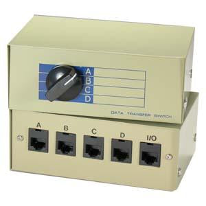 RJ11/12 4Way Manual Switch Box