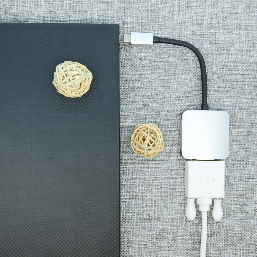 6-Inches USB Type C Male to VGA Female