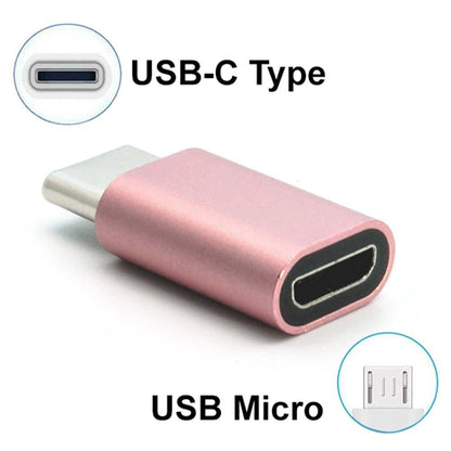 USB Micro Female to Type C Male Adapter