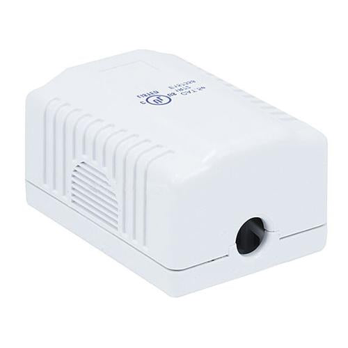 Cat.5e 1-Port Surface Mount Box White