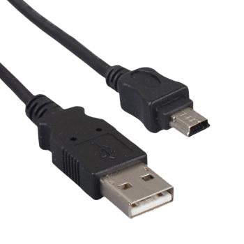 USB 2.0 A-Male to Mini-B 5-Pin Male USB Cable
