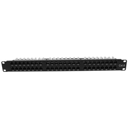 Cat.6 1U 48Port Patch Panel UTP