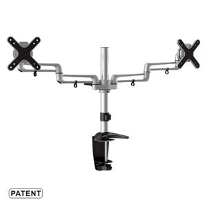 Dual LED Monitor Deskmount 13~23", ET01-C024