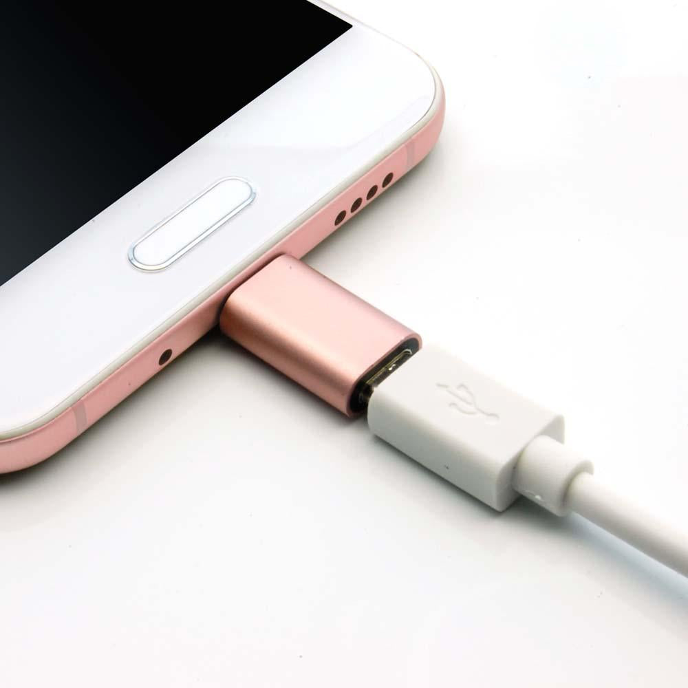 USB Micro Female to Type C Male Adapter