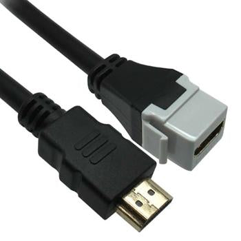 5-Inches Pigtail HDMI Keystone Jack 4K/60Hz