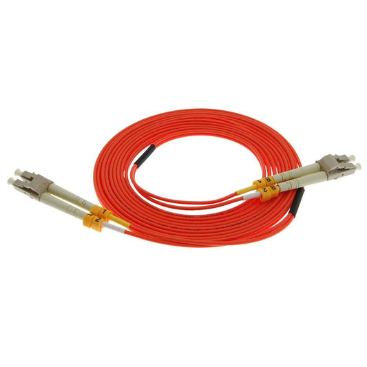 OM2 LC-LC Duplex Multimode 50/125 Fiber Optic Cable