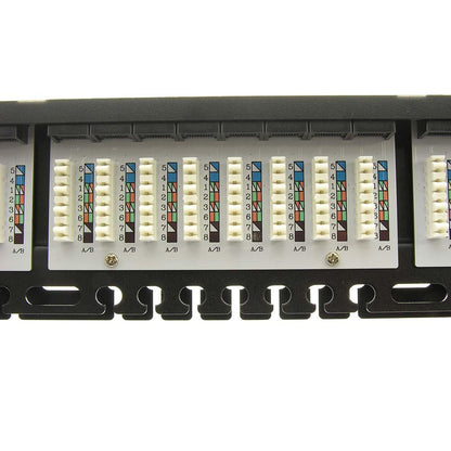 Cat.5E 1U 48Port Patch Panel UTP