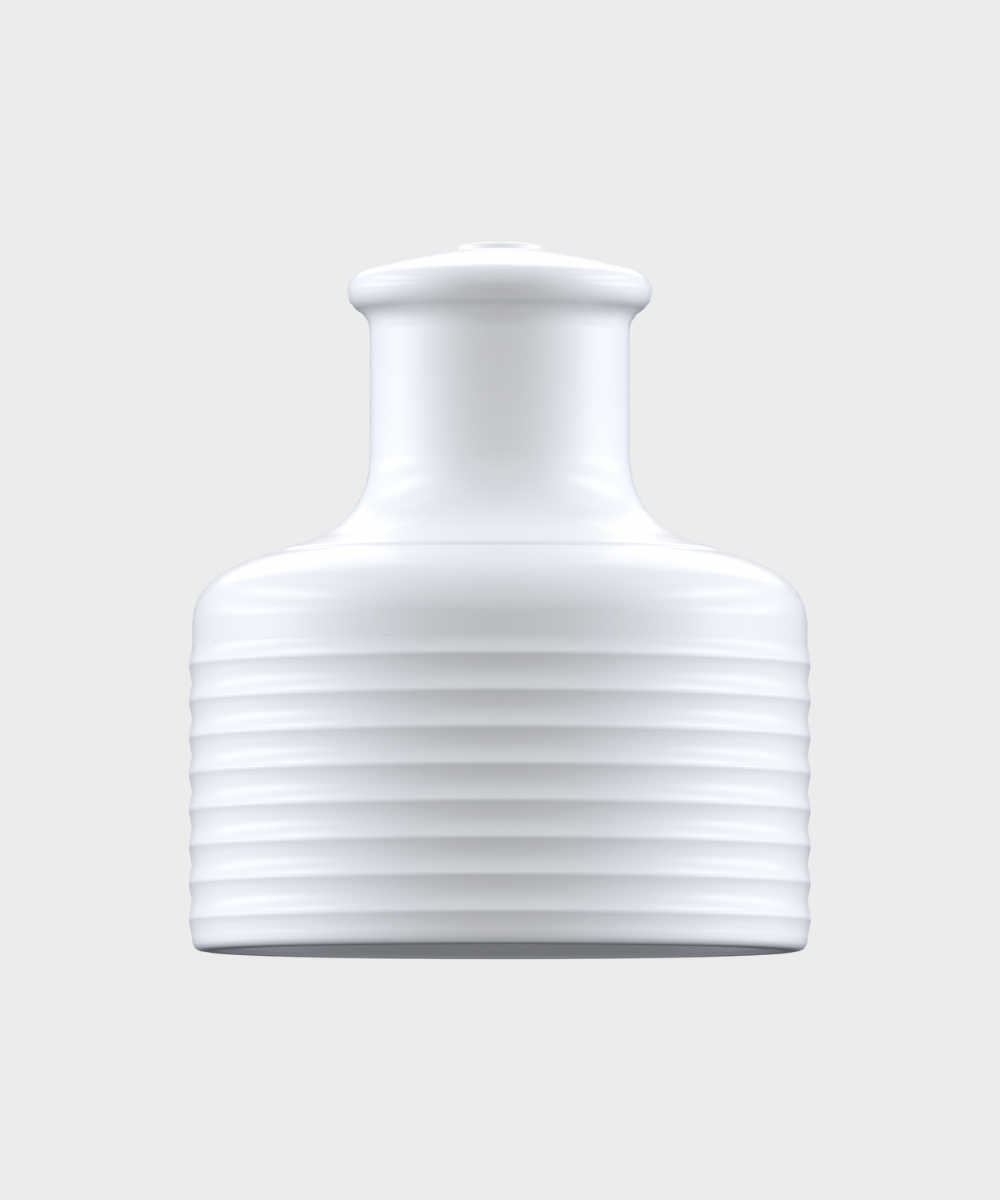 Monochrome White Sports Lid